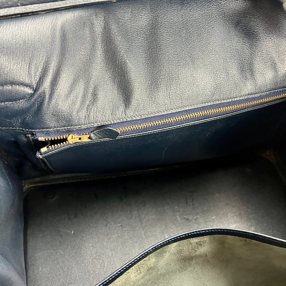 ❌❌❌ SOLD! ❌❌❌ Hermès Birkin 40 in Bleu Marine Buffalo Skipper Leather w/ GHW - Picture 12 of 16